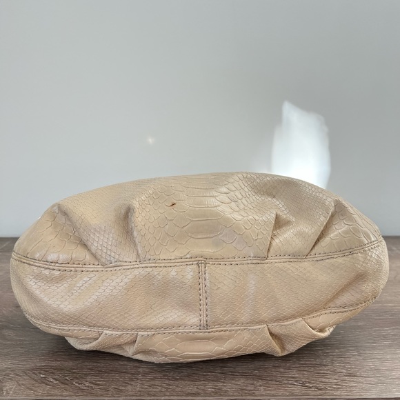 Tan Faux Python Marc Jacobs Hillier Hobo - Picture 5 of 9